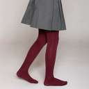 Ballerina Escolar Elasticada Burdeos